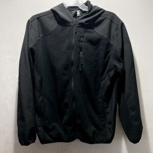 Reebok black fleece jacket
